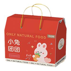 布拉粉小兔团团宝宝零食贺岁大礼包营养高钙饼干儿童营养年货礼盒