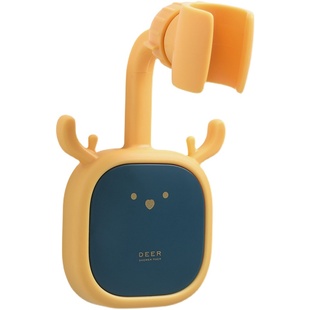 免打孔花洒支架固定座万向可调节莲蓬底座家用浴室喷头淋浴器支架