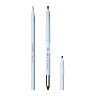 日本Naturaglace天然植物防水汗不晕染双头眼线笔 孕妇敏感肌可用