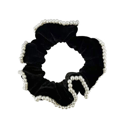 精致丝绒发圈头饰高弹扎头发饰