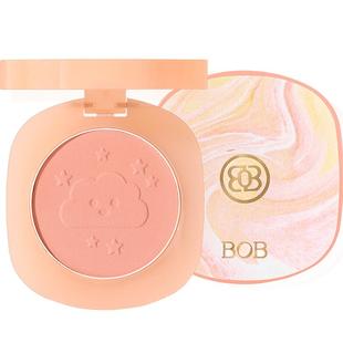 BOB云柔腮红单色高光修容哑光杏色膨胀玫瑰豆沙自然提亮学生胭脂
