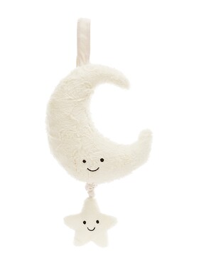 英国Jellycat趣味月亮拉铃安抚宝宝床铃挂件玩具公仔玩偶送礼