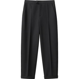 【播奥莱】播商场同款宽松裤子女冬季新款松弛感长裤BDR4KD3900