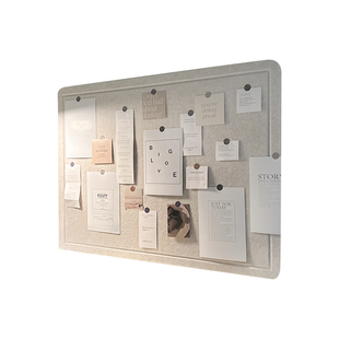 桌面便利贴备忘录展示毛毡板照片墙背景板作品展示墙面软木板毛粘板画画作品装饰创意墙贴文化墙主题墙展示板