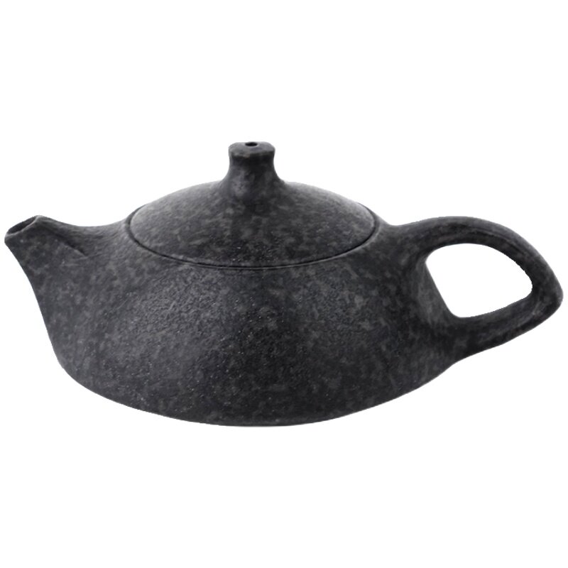 安化冰碛岩 整石雕刻养生茶壶 茶具 非陶瓷非紫砂 小品壶 守智壶