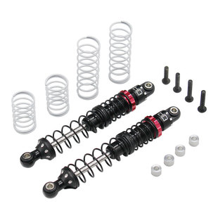 HR 仿真全金属细直径双弹簧避震器90MM-1对