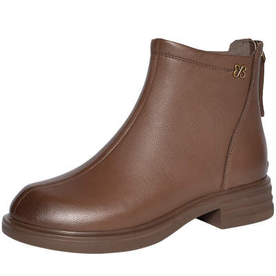 REEMOOR新款时装靴真皮短靴