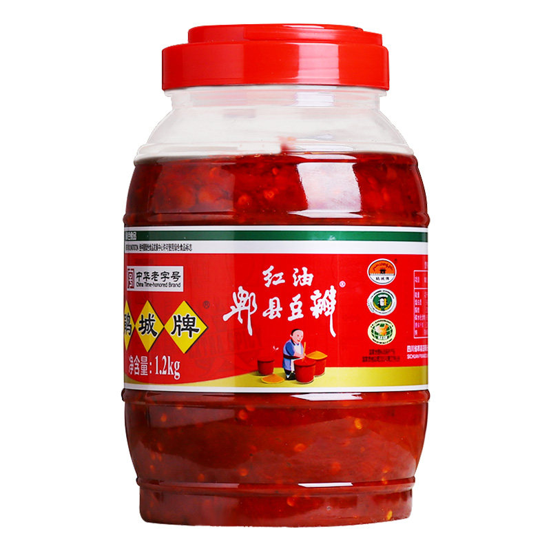 鹃城郫县红油豆瓣酱1.2kg