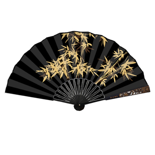 将进酒沈兰舟同款沈清秋周边渣反汉服折扇流苏中国风洒金扇子定制