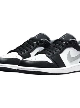 乐积运动 AIR JORDAN 1 AJ1 LOW 影子灰低帮复古篮球鞋553558-040