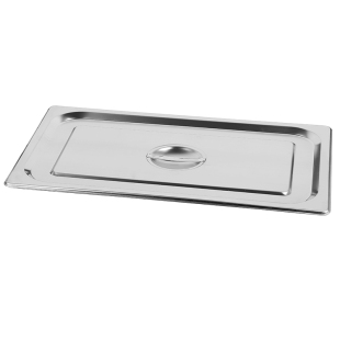 不锈钢份数盆盖子加厚方盆盖闭口开口盖长方形缺口盖奶茶果酱盒盖