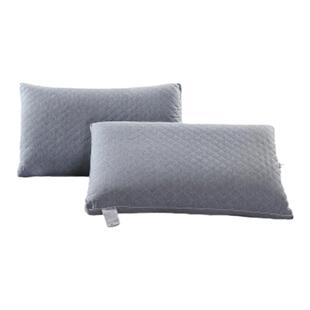 可以水洗的枕头有支撑力不变形枕芯一对防螨家用单人护颈高枕偏硬