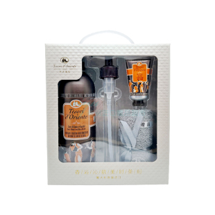 意大利东方宝石香氛沐浴露护手霜礼盒套装持久留香水莲花送礼