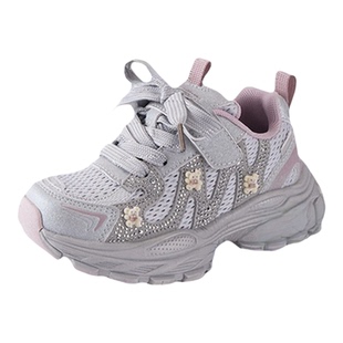 小米步女童运动鞋2026春季新款软底透气休闲鞋儿童轻便百搭跑步鞋