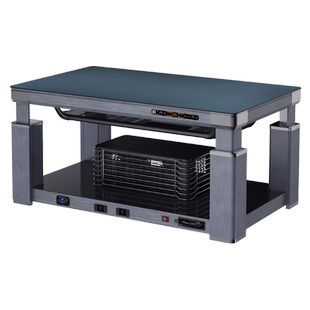 炉旺天然气燃气烤火炉取暖桌取暖炉气电两用烤火桌电暖炉升降茶几