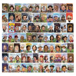 100元任选4 Who was 系列英文原版 名人传记儿童科普文学 达芬奇 爱因斯坦 霍金 科比 JK罗琳 伊丽莎白女王 儿童桥梁书 7~12岁