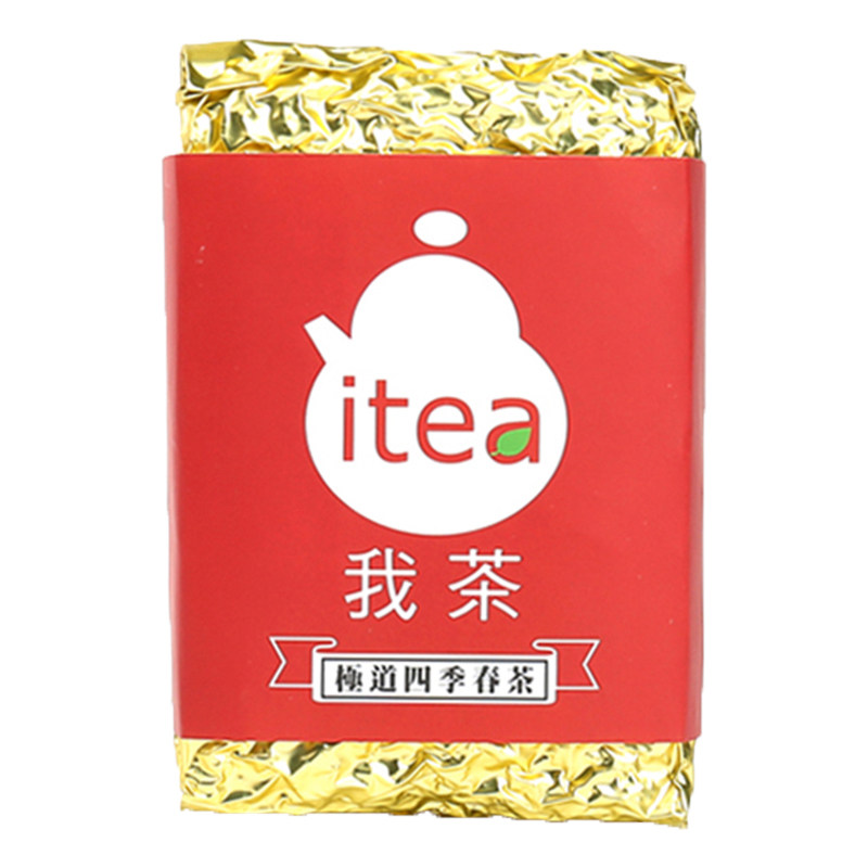 我茶iTea四季春茶150g简装栀子花香正宗台湾高山乌龙茶冷泡茶春茶