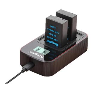劲码EN-EL20电池充电器BMPCC摄像机适用尼康COOLPIX P1000 P950数码照相机J1 J2 J3 S1 V3单反相机双充非原装