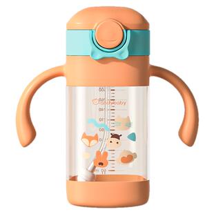 直饮杯大宝宝吸管奶瓶1-2一3岁以上儿童喝奶杯耐摔婴儿学饮ppsu