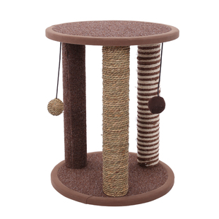 莱沃派新款各种中小型猫抓板猫跳台环保剑麻绳海草绳地毯猫抓柱
