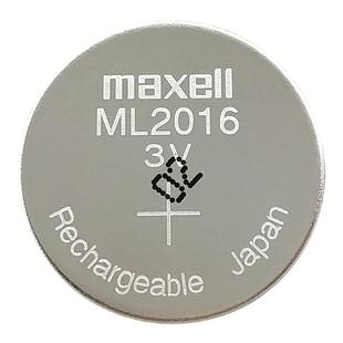 Maxell麦克赛尔ML2016可充电池3v电脑光能动能手表电子代替CR2016