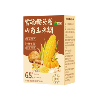 富硒猴头菇山药南瓜玉米糊小米粥无糖精即食冲饮早餐代餐饱腹食品