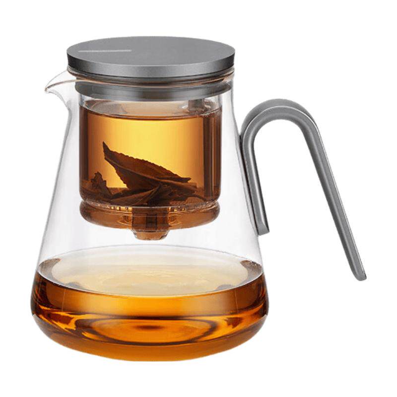 尚明新款高端玻璃茶具飘逸杯