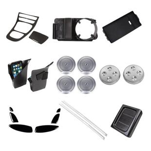 适用16-23款新奔驰E级中控面板保护装饰贴E300le260l内饰改装配件