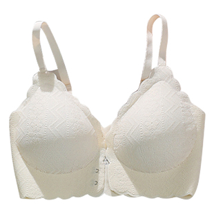 浪莎内衣女聚拢小胸前扣无痕无钢圈文胸收副乳提拉上托防下垂胸罩