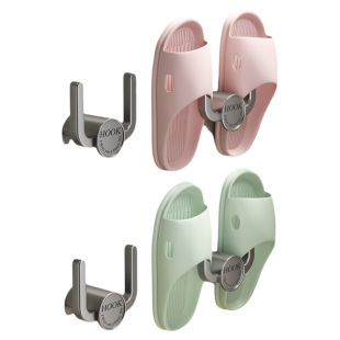 免打孔拖鞋挂钩多收纳多功能强力双面胶创意置物耐用利用上墙简易