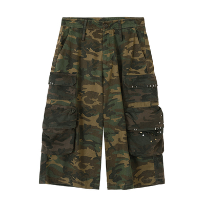 迷彩24SS工装七分裤CONP