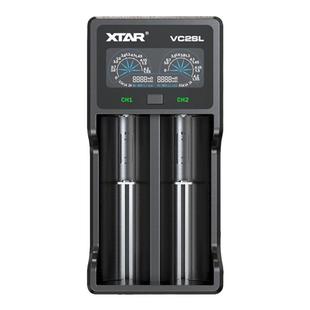 XTAR VC2SL 强光手电18650/21700锂电池5/7号镍氢电池智能充电器
