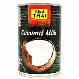 400ml Real Thai  Coconut Milk泰国丽尔泰罐装椰浆-烘焙原料