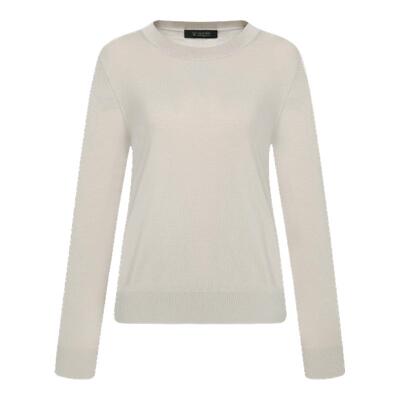 COLIN WANG-国王的礼物|进口200支重磅精纺羊毛百搭圆领针织衫