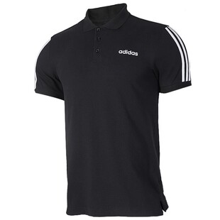 Adidas阿迪达斯POLO衫短袖男夏透气休闲运动服针织T恤正品KB1419