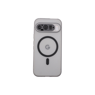 适用谷歌GooglePixel10proXL手机壳Pixel9磁吸TPU硅胶软壳Pixel8保护套半透明灰色简约轻薄全包按键圆弧边7/6