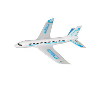 大号手抛飞机48cm泡沫玩具儿童回旋投掷滑翔中国航空客机模型人气