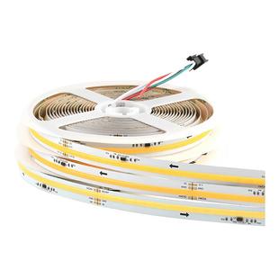 智能适用米家cob流水灯带跑马24v追光智能婚庆家装酒店自粘灯带条