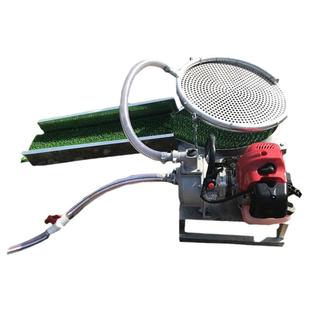 小型淘金机振动便携式淘金机虹吸淘金船虹吸机淘金溜槽小淘金设备