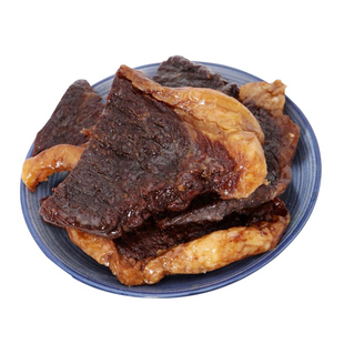 内蒙古牛肉干肥瘦牛肉片内蒙特产果木炭烤牛肉黄标黄牛后腿肉干