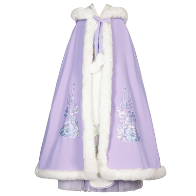 汉服女童秋冬季儿童古装2025新款中国风唐装女孩加厚冬装古风裙子