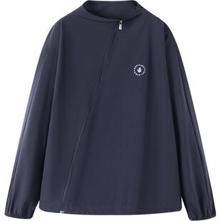 Navigare意大利小帆船设计感宽松防晒衣26夏季新品落肩袖薄款外套