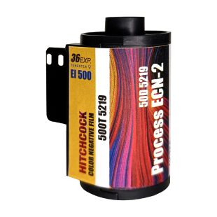 HITCHCOCK 5219电影胶卷 ISO500彩色胶片 135胶卷36张  27年6月