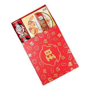 旺旺喜饼礼盒婚礼婚宴乔迁宴请升学宴周岁诞生伴手礼喜事礼物BY