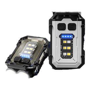 沃尔森工作灯多功能磁吸维修夜钓头灯强光超亮充电钓鱼专用头戴