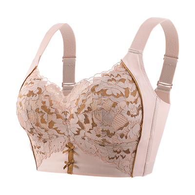 千灵美大胸显小内衣无钢圈