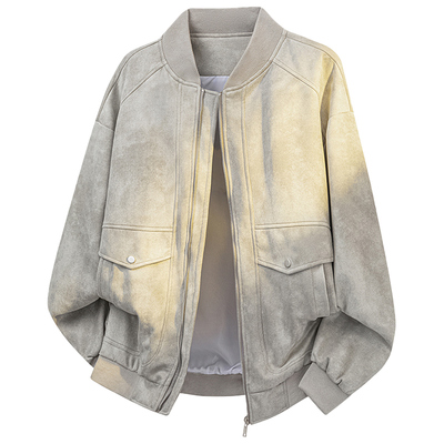 班尼路SK美式复古休闲宽松夹克