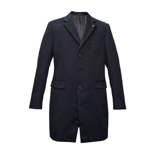 JODOLL乔顿男士【100%山羊绒】保暖大衣商务休闲通勤百搭毛呢大衣