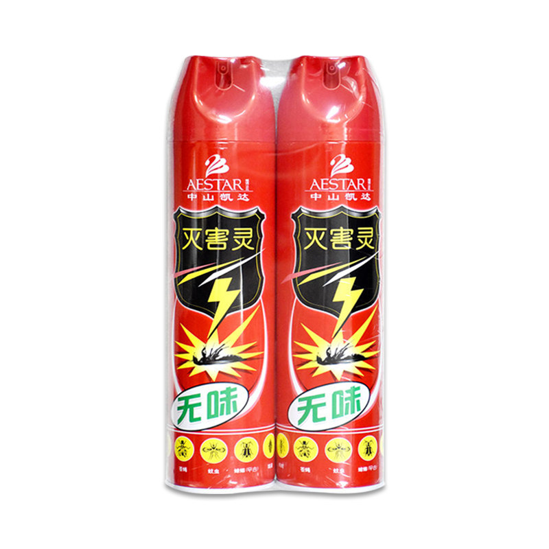 灭害灵杀虫气雾剂苍蝇蟑螂喷雾