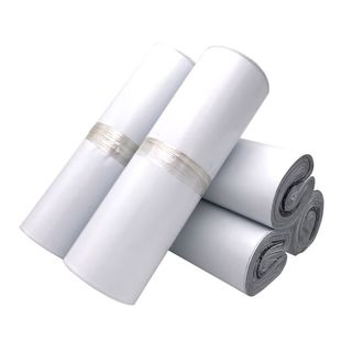 白色加厚破坏性快递袋子38*52CM服装包装袋 塑料袋批发大号收纳袋